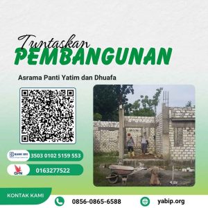 Pembangunan Asrama Yatim Dhuafa Yayasan Panti Asuhan Mojokerto
