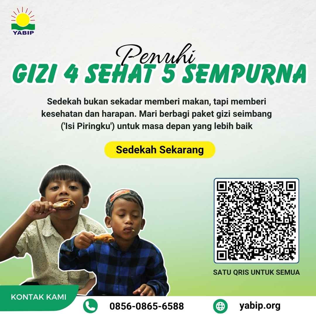 Penuhi Gizi Yatim Dhuafa Yayasan Panti Asuhan Mojokerto