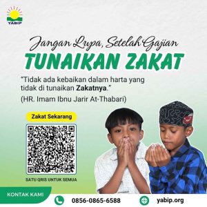 Tunaikan Zakat Yayasan Panti Asuhan Mojokerto